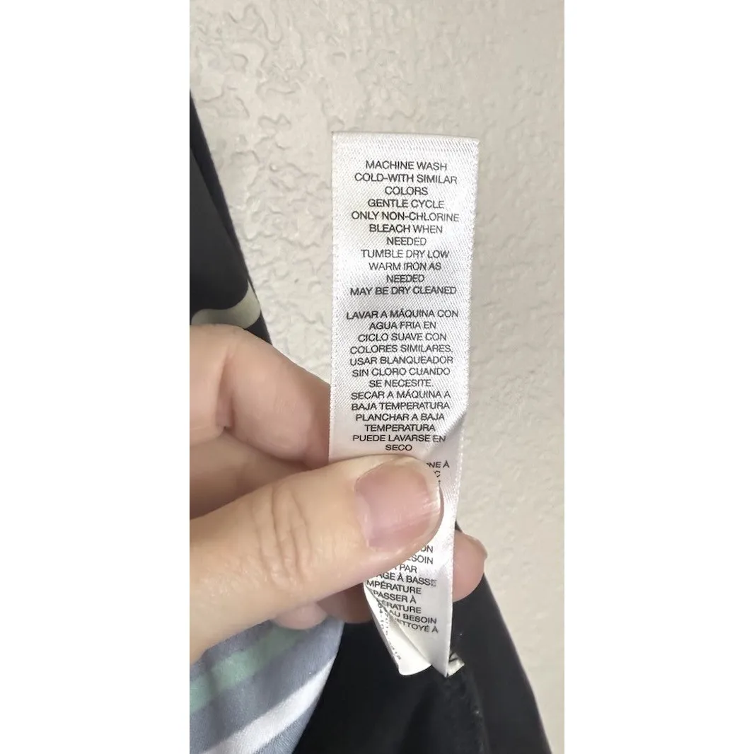 Zenergy Chicos 3 US XL Blouse Top Terri Status Print Long‎ Sleeve Alpine Green - Image 7