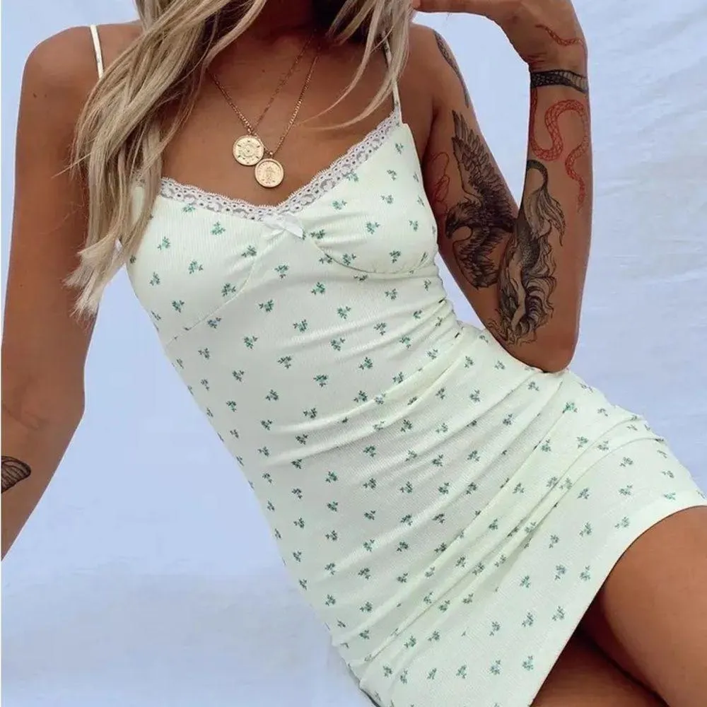 Princess Polly Floral Mini Dress sz 4 - Image 9