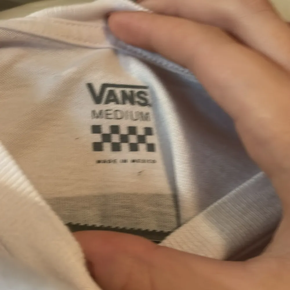 Vans White sunflower long sleeve size m(fits like small) - Image 5