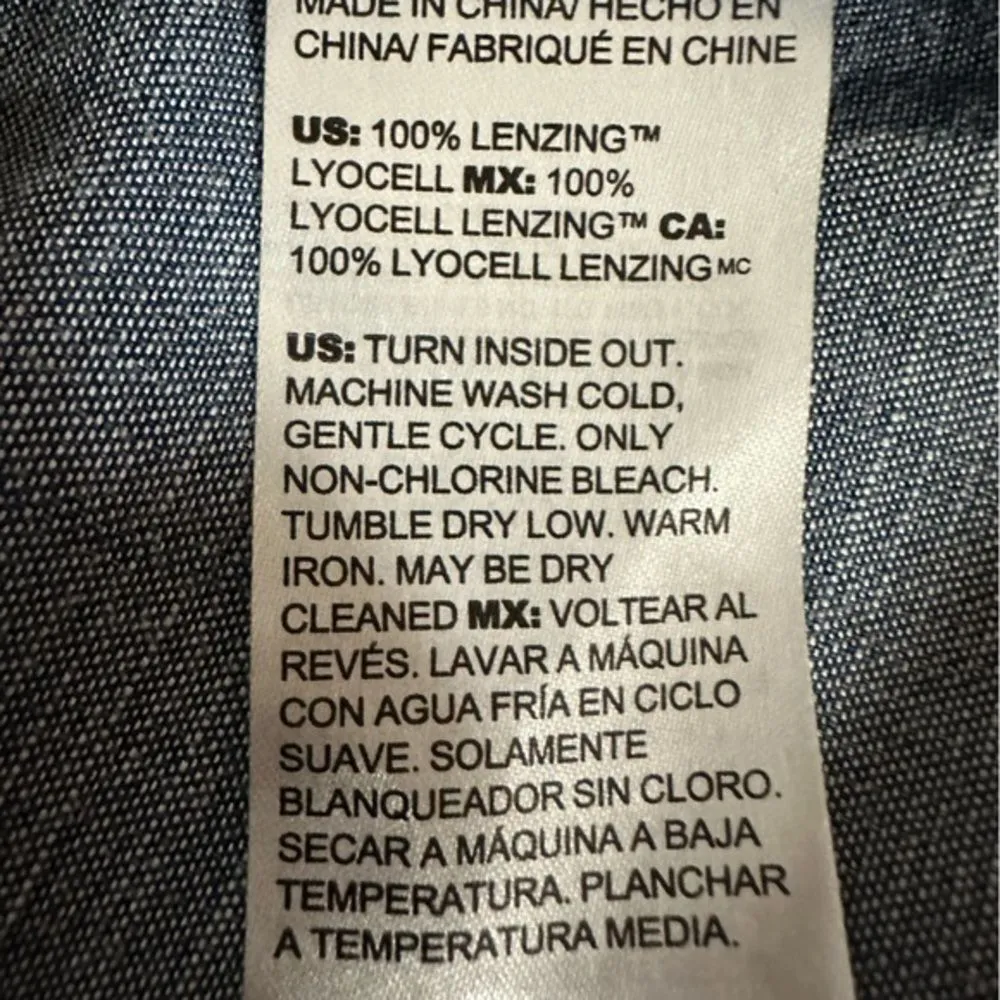 Chico's Tencel Tie Dye Tank Dress Chico's Size 00 / US Standard Size 2 NWT Comfy - Image 13