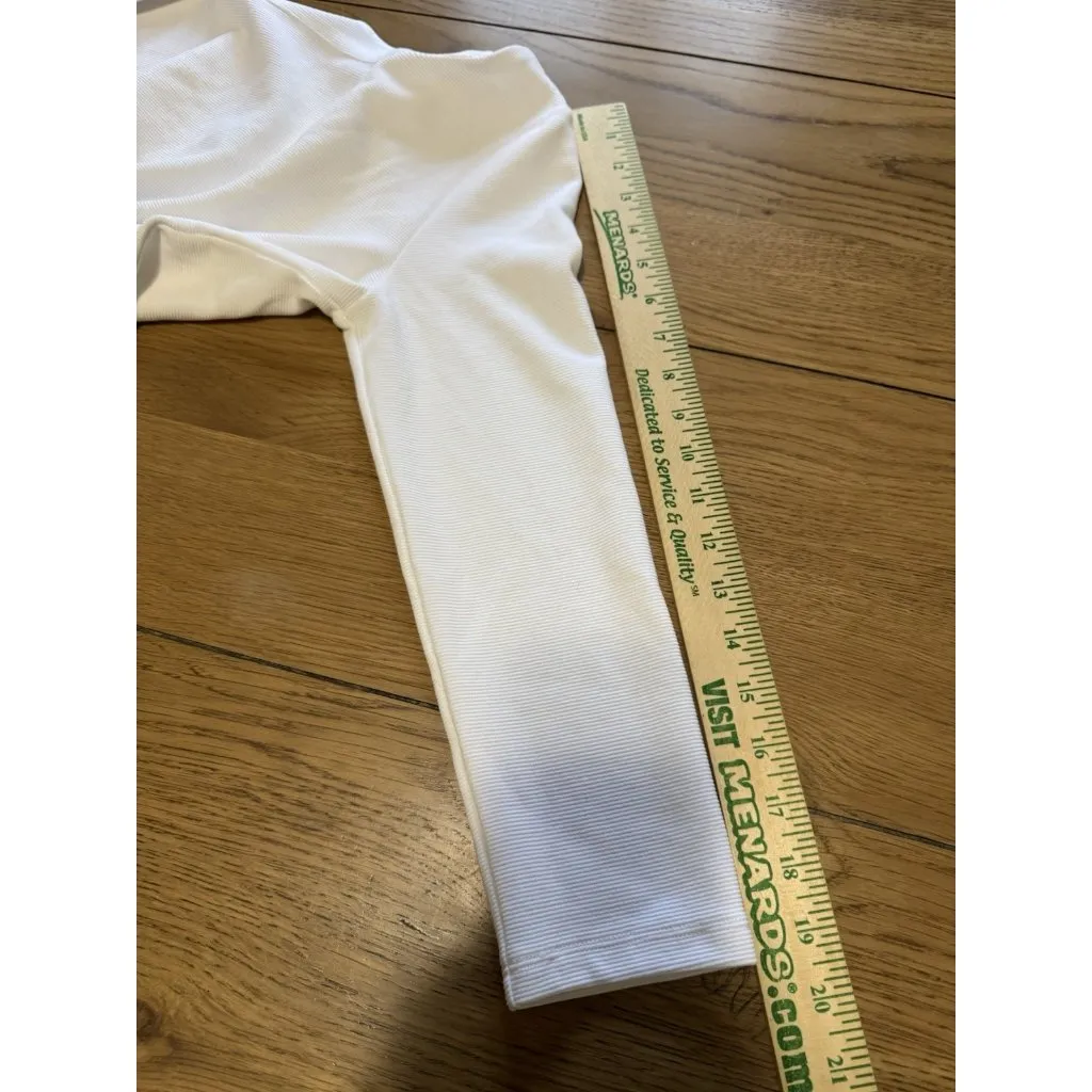 Old Navy Womens Sweater Size Small White Long Sleeve Back Zipper Preppy‎ City - Image 6