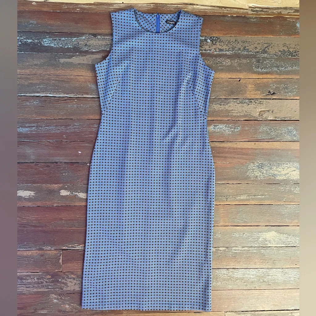 J. McLaughlin Women's Devon Sleeveless Crew Neck Fit Pencil Dress - Sz XS 💚🎀 - Image 7