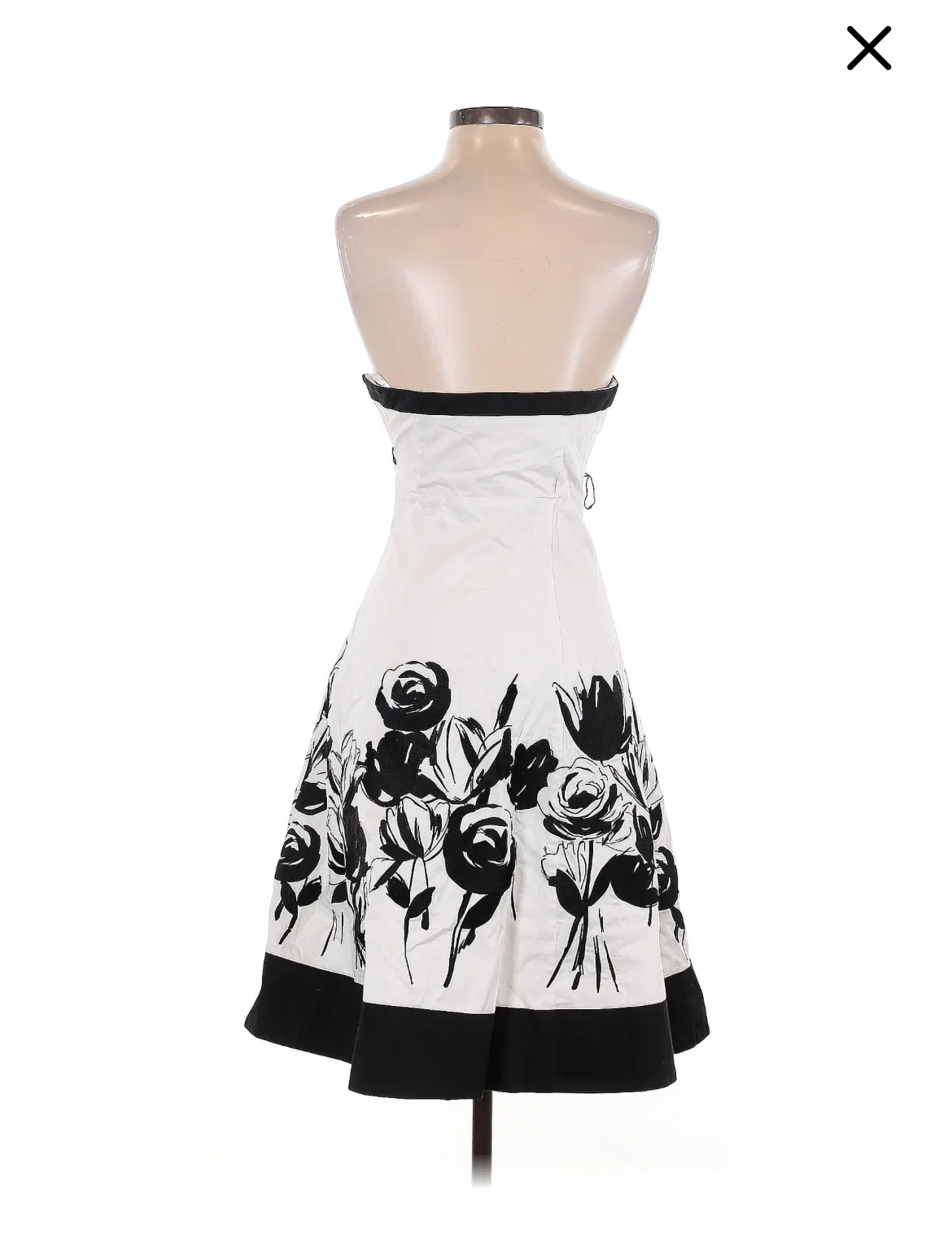 White House Black Market Black White Dress - Image 2