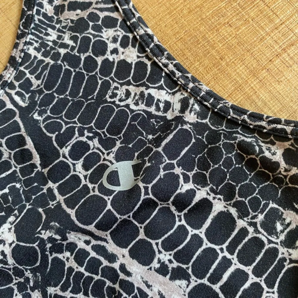 Champion Size Small Snakeskin Racerback workout tank Top - Image 2