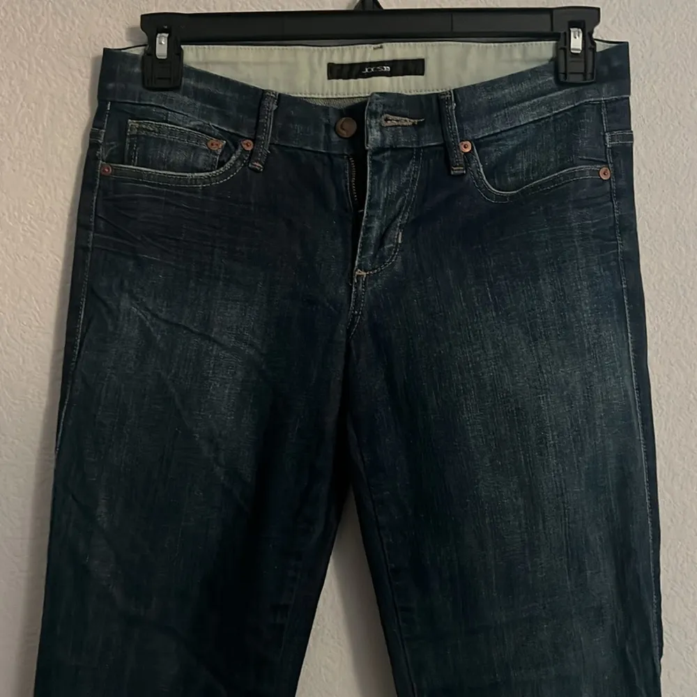 Joe's Rocker Bootcut Jeans in Blue, Size 28 - Image 4