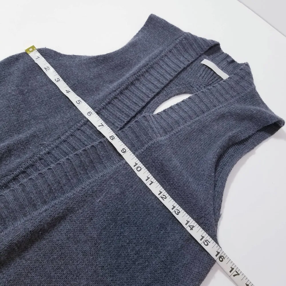 One Grey Day wool Blend Gray Knit Cardigan Size XS - Image 6