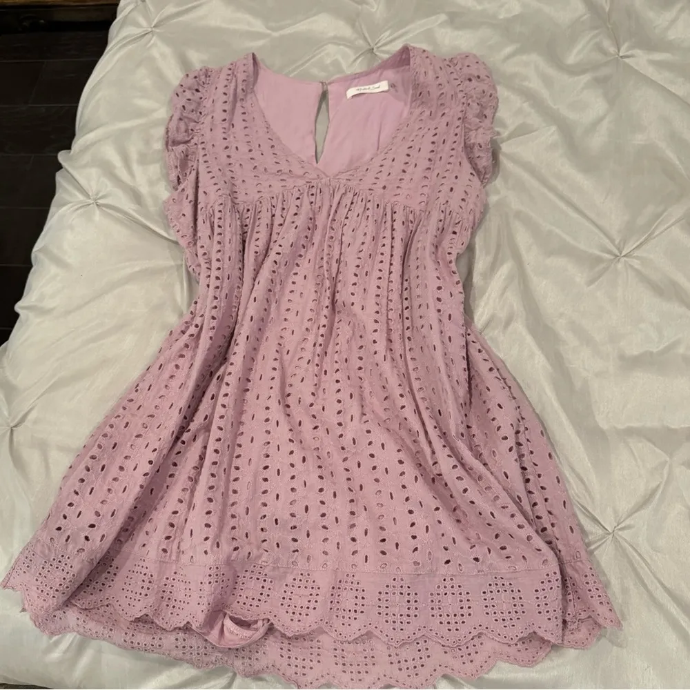 Lavender Dress Purple Size M - Image 3