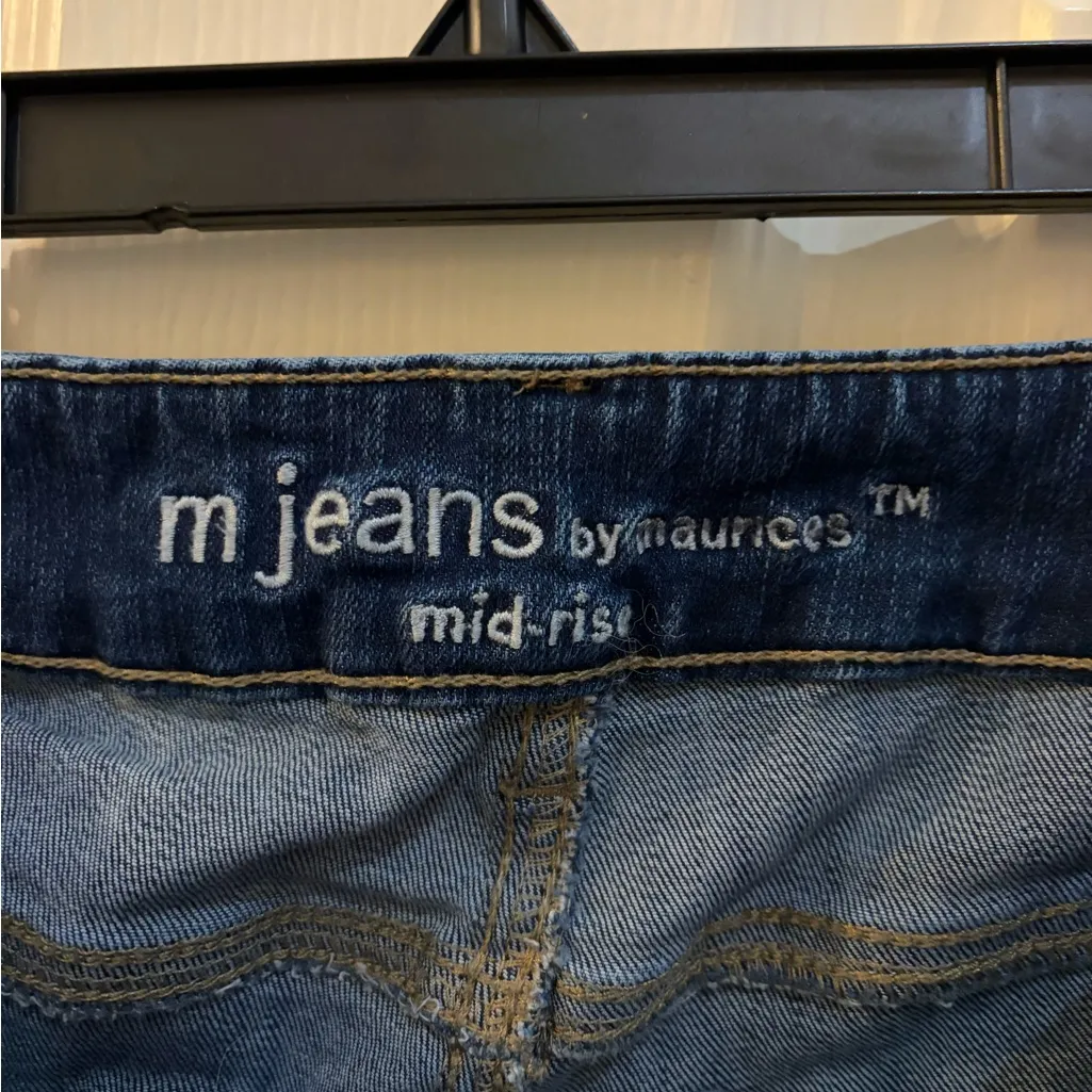 m jeans by maurices™ Classic Flare Mid Rise Jean 10 Short - Image 8