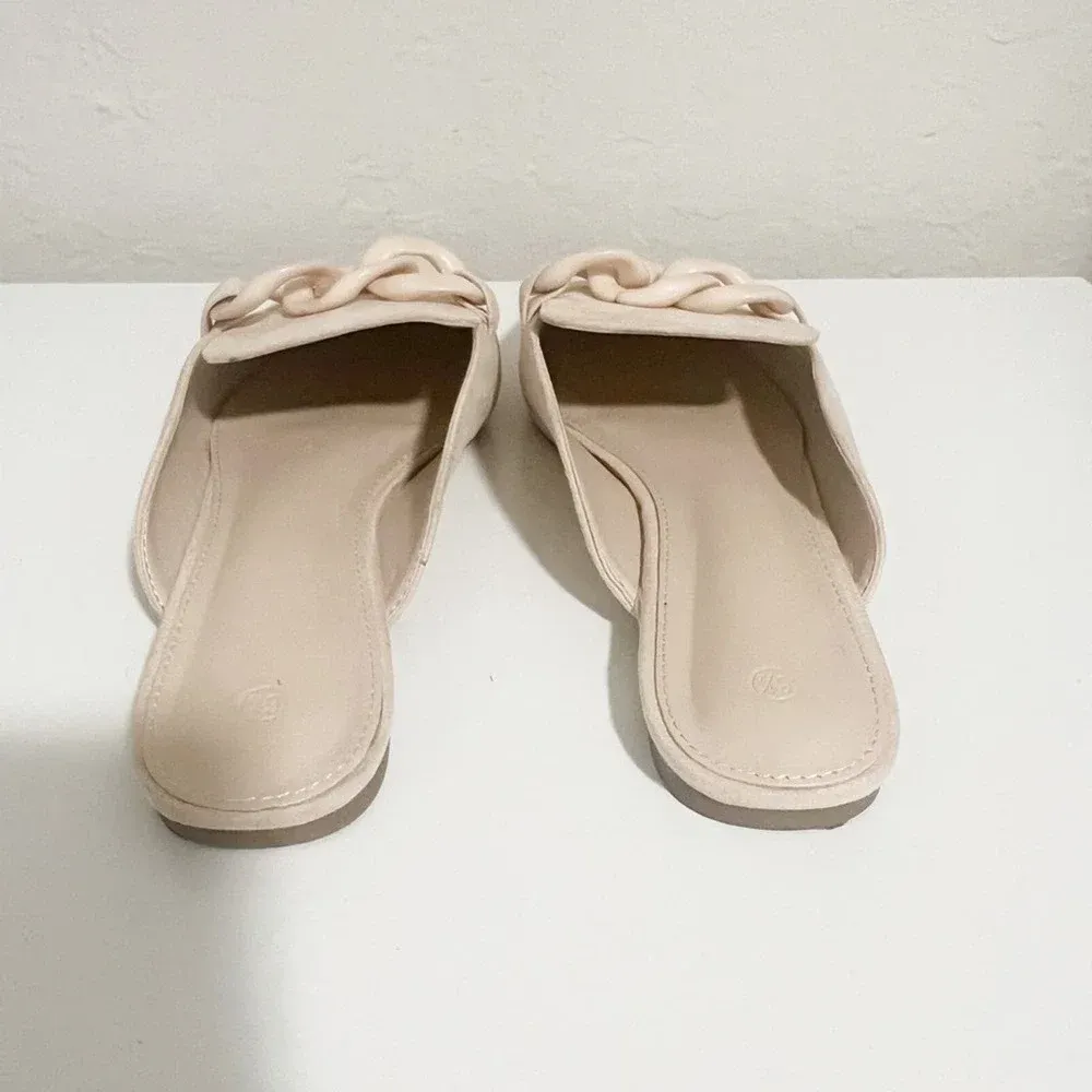 AMAZON Chain Link‎ Mule Slides Size 6.5 - Image 2