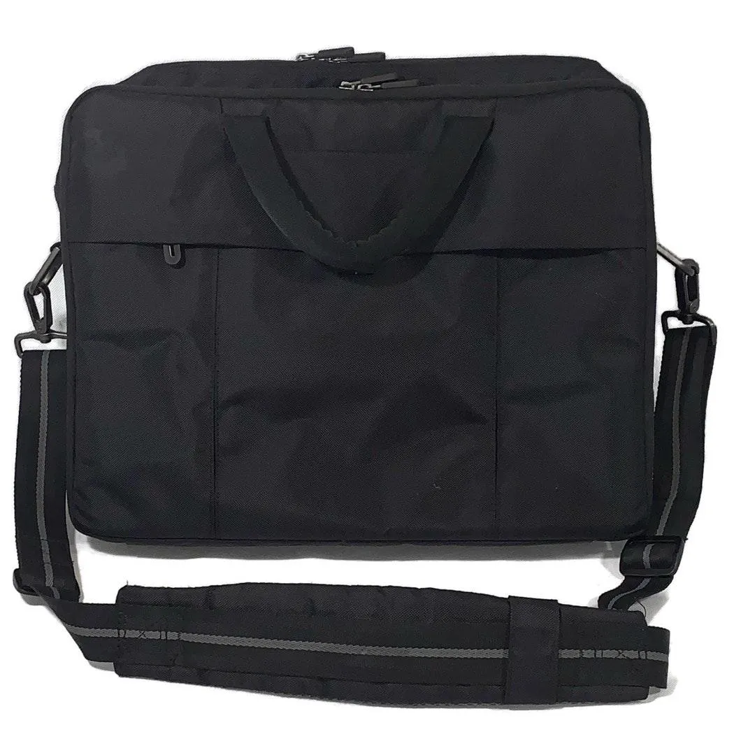 Dell Black Nylon Top Load Notebook Laptop Bag Shoulder Strap Fits Up To 15.6" - Image 2