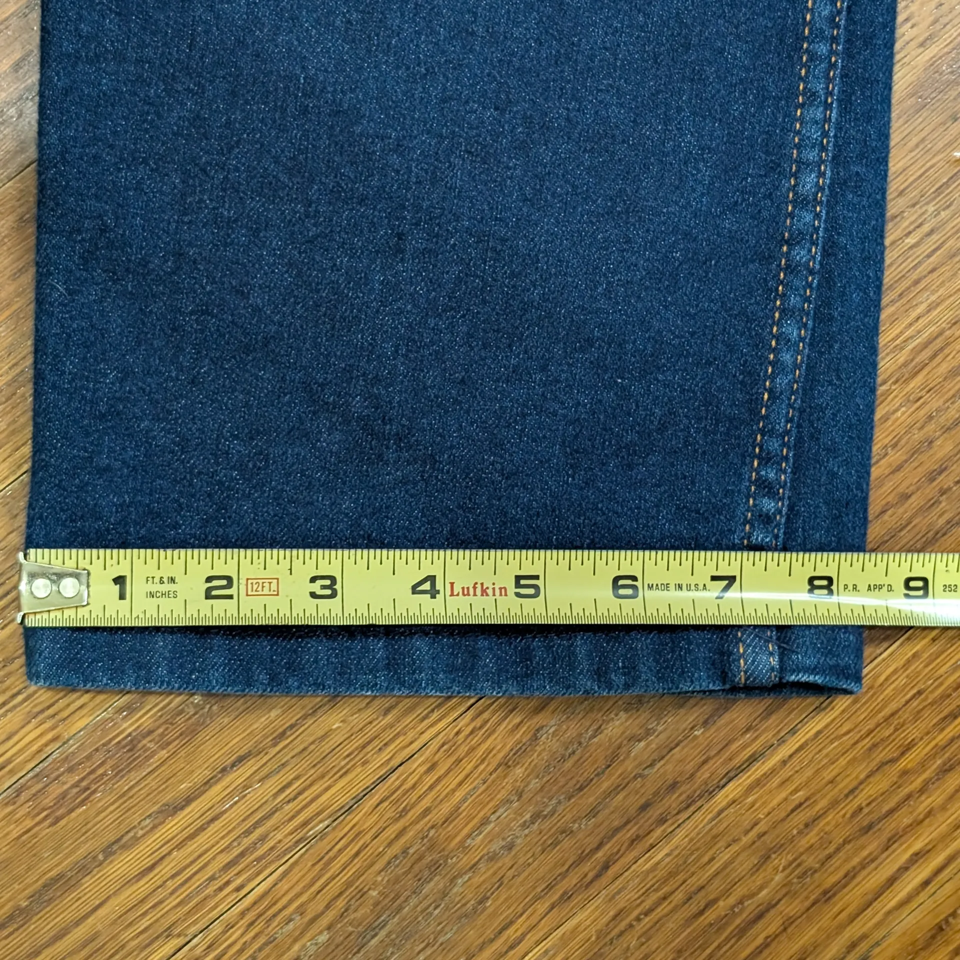 Vintage Maverick Straight Leg Jeans Size 16 Blue - Image 6