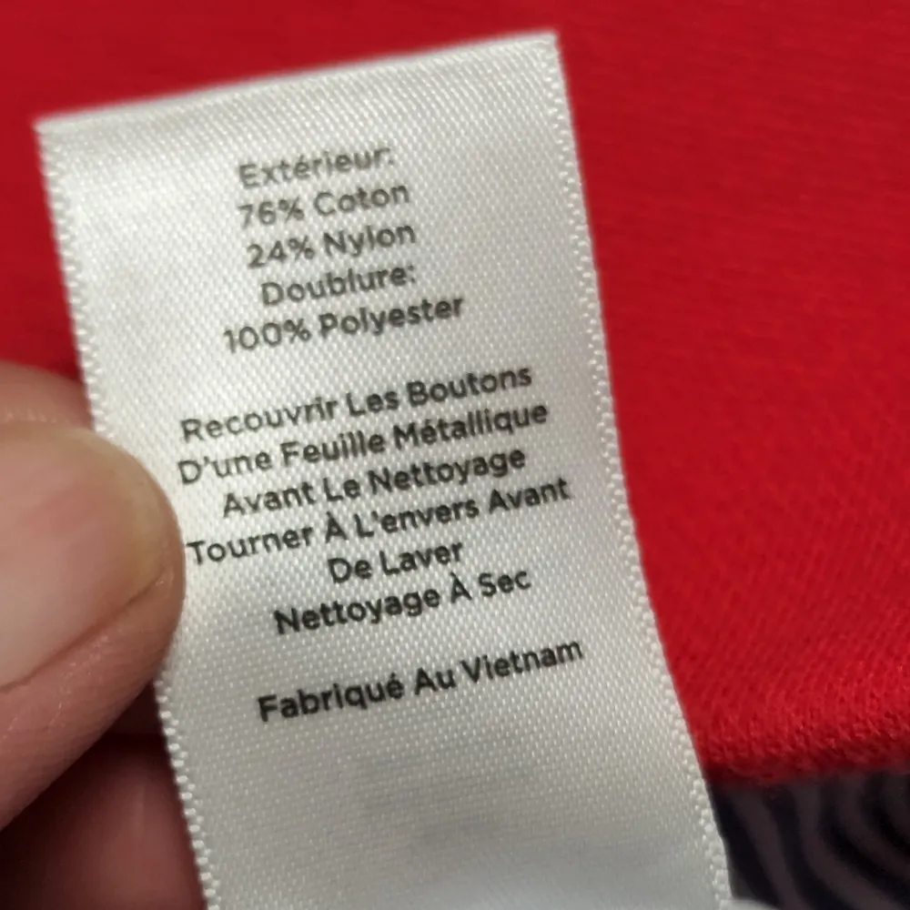 Talbots Aberdeen red ponte pique blazer size 4p - Image 8