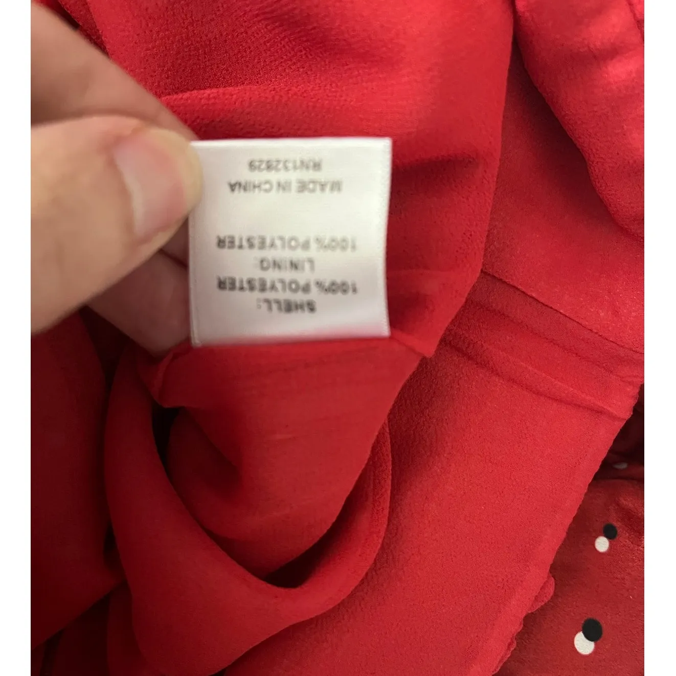 House of Harlow 1960 x Revolve sz. XS Vera Red Polka Dot Jumpsuit - Image 11