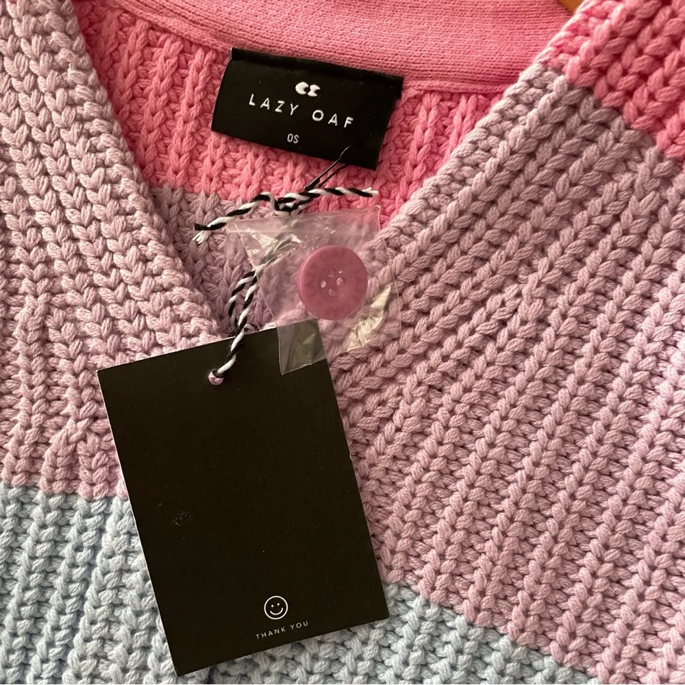 Lazy Oaf pastel rainbow cardigan - Image 3