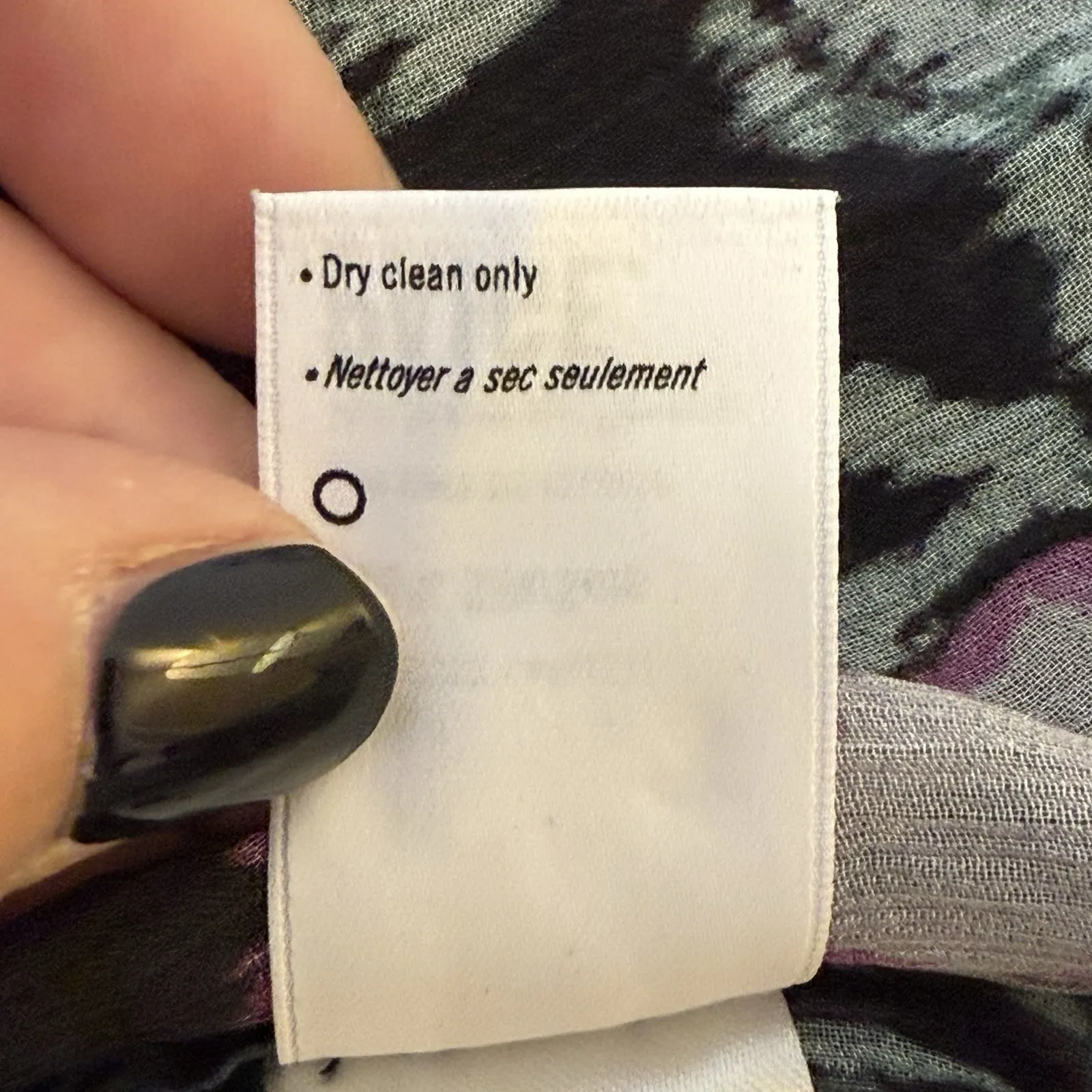 Paige Silk Black Pink Floral Sheer Blouse‎ Small Whimsigoth Dark Romantic Fairy - Image 8