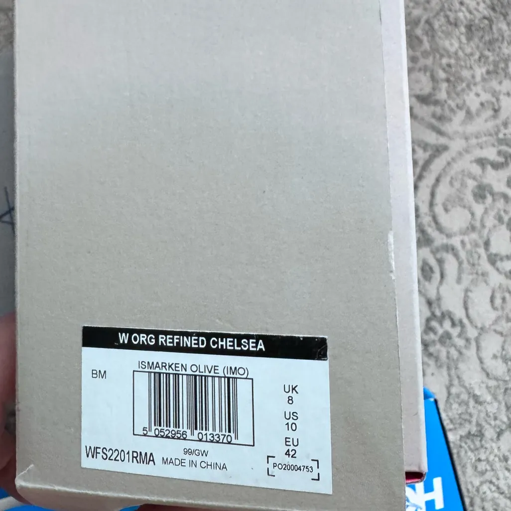 Hunter Rain Boot Refined Chelsea 10 Olive Green Short - Image 4