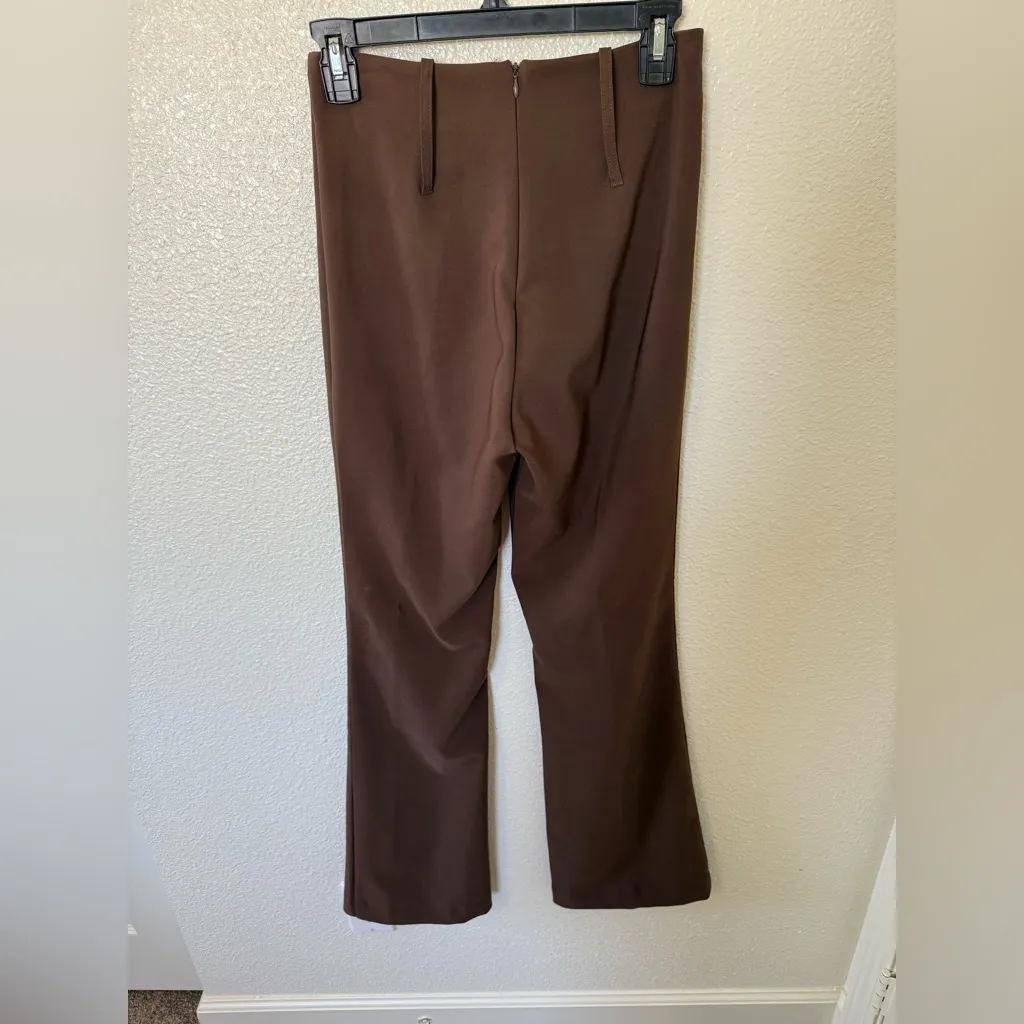 Tiger Misy Brown Flare Pants Size Small - Image 4