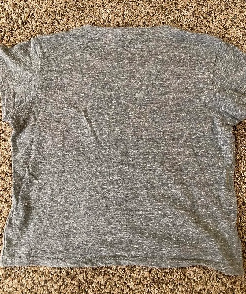 PacSun Gray USA Crop Top - Image 3