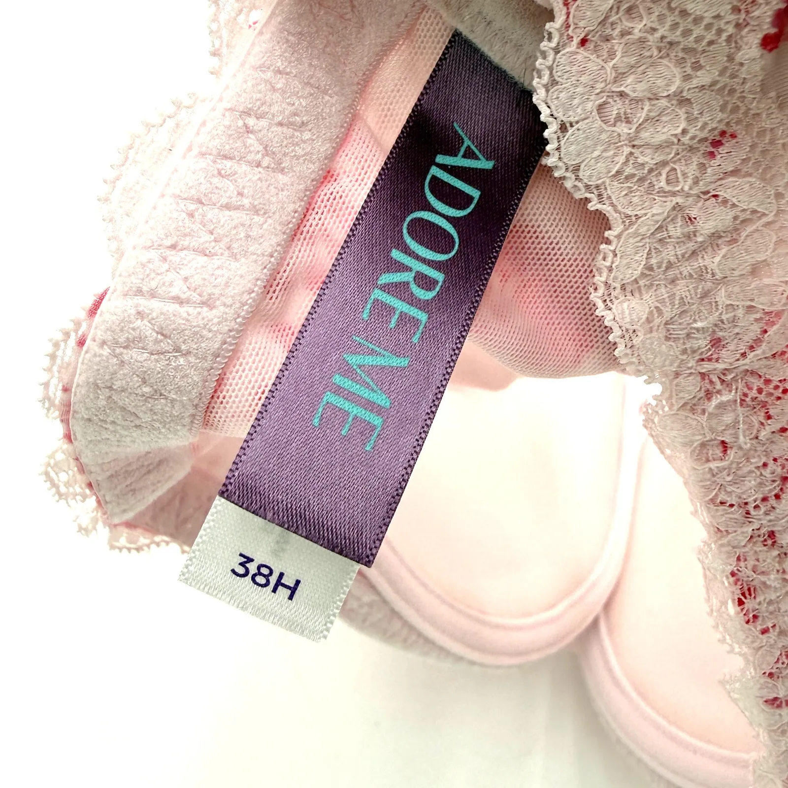 Adore Me Nare Floral Contour Full Coverage Bra Size 38H - Image 4