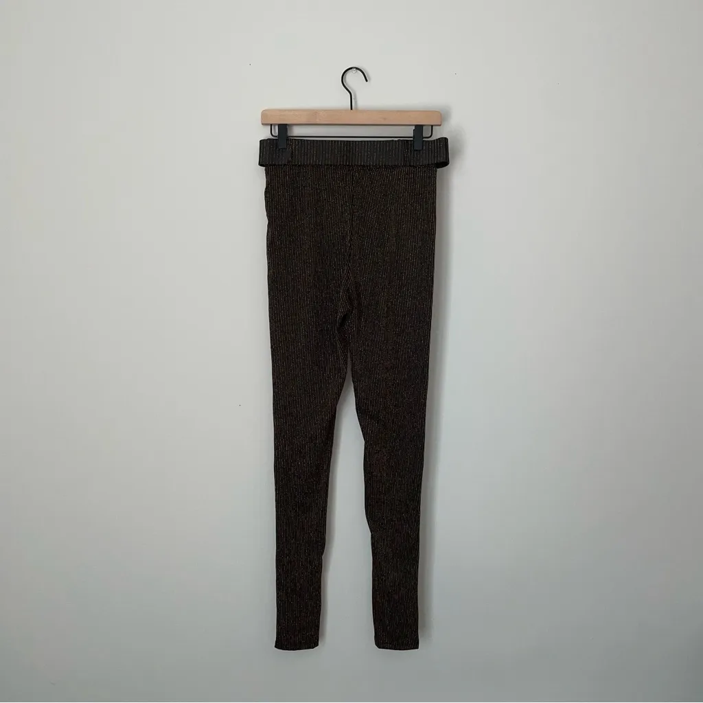 Gold Pinstripe Brown High - Image 6