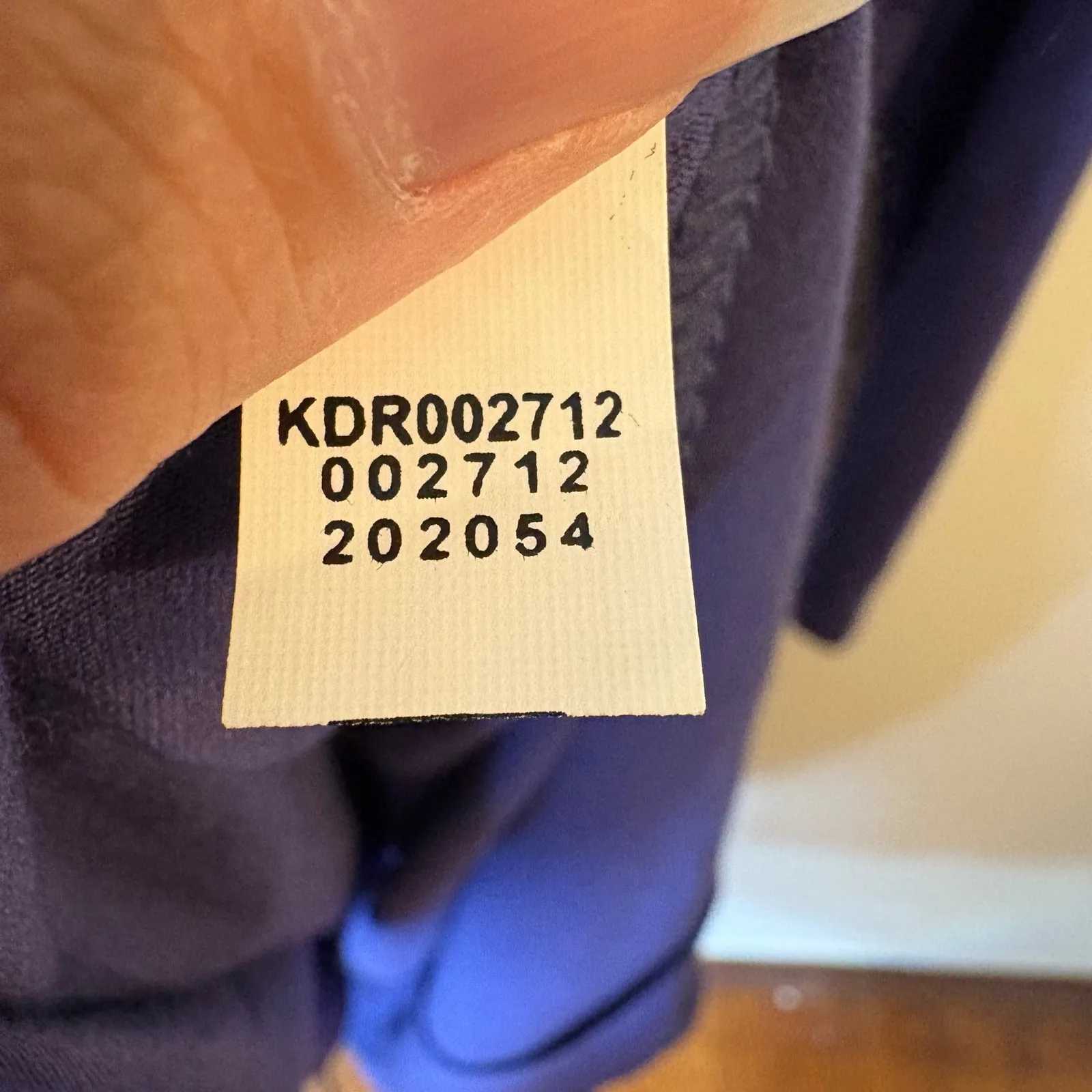 J.‎ Jill Wearever Collection Long Sleeve Purple Heather Dress Size L Petite - Image 5