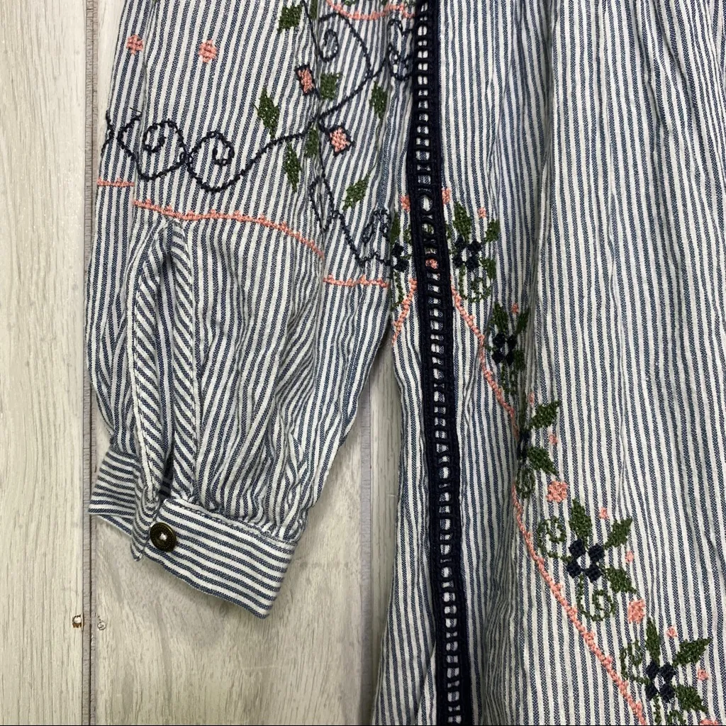 Anthropologie Akemi + Kin Maddie Boho Embroidered Dress size 0 *FLAWED* - Image 11