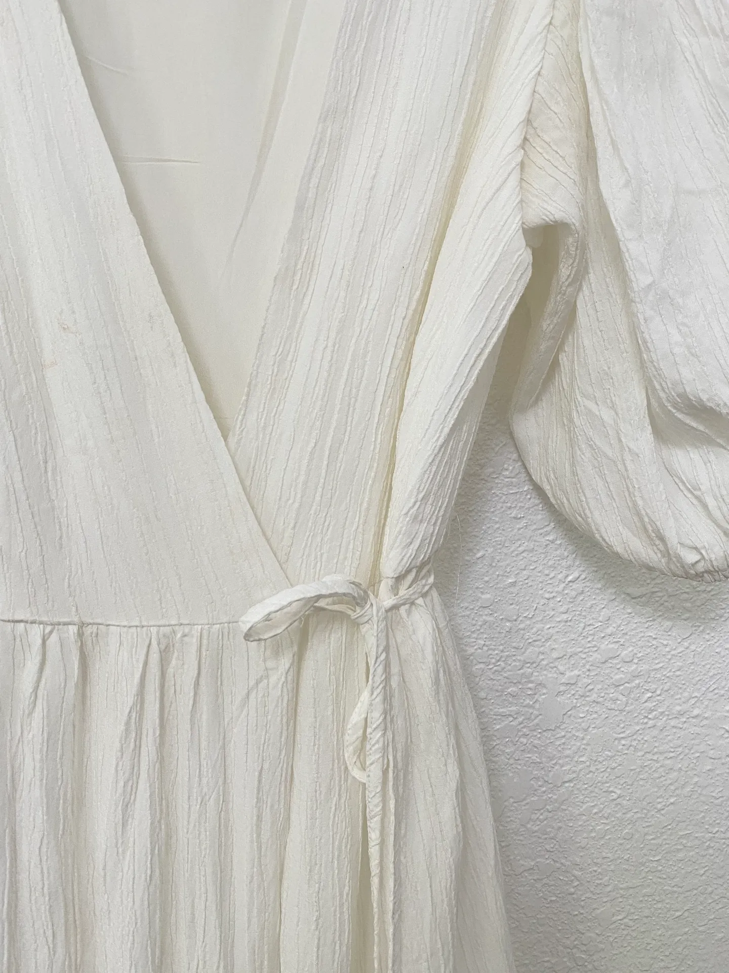 White Midi Dress - Image 7