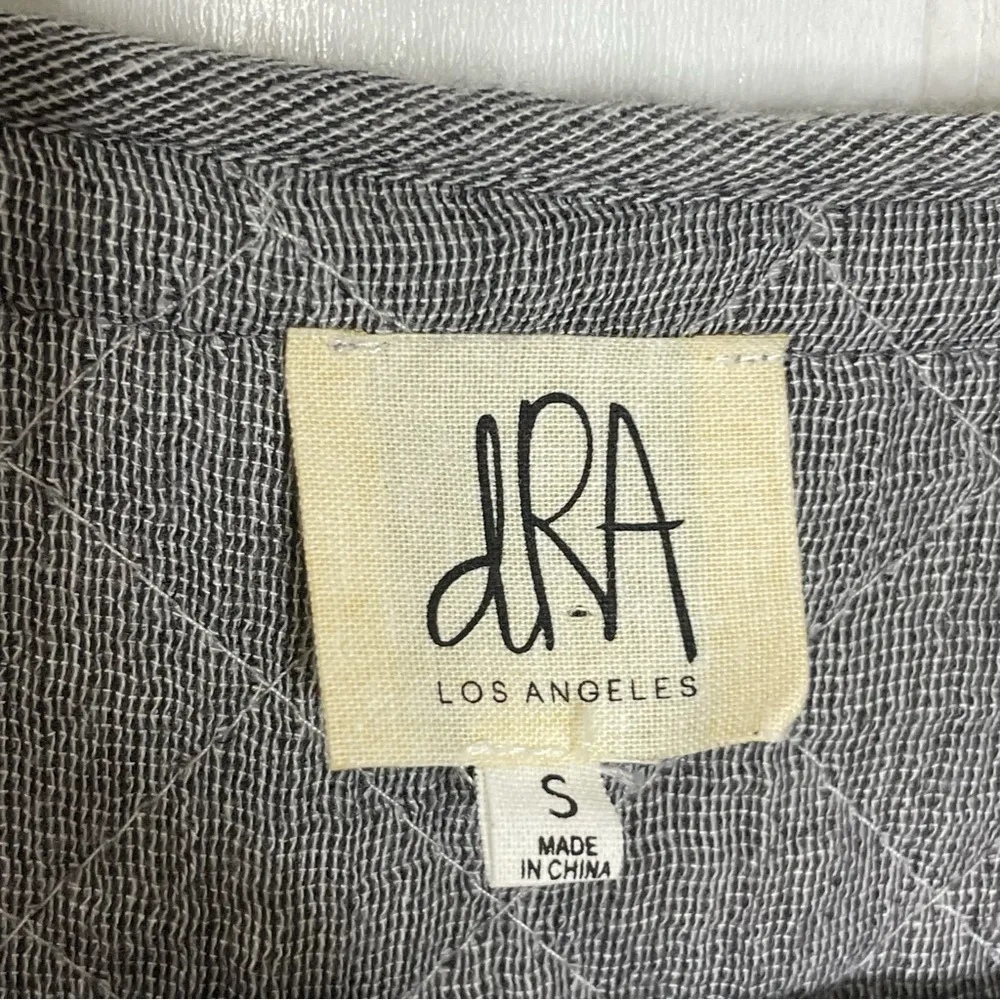 Anthropologie DRA Los Angeles Quilted Popover Blouse 34 - Image 7