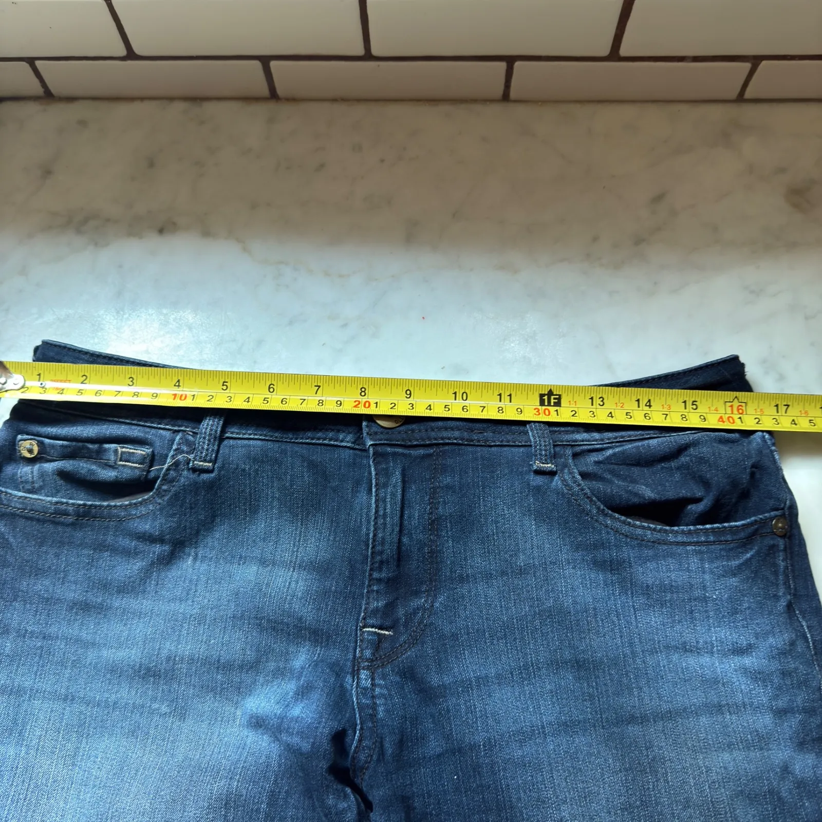 DL1961 Emma Legging Jeans Size 30 Dark Wash Denim Comfort Stretch Womens - Image 4