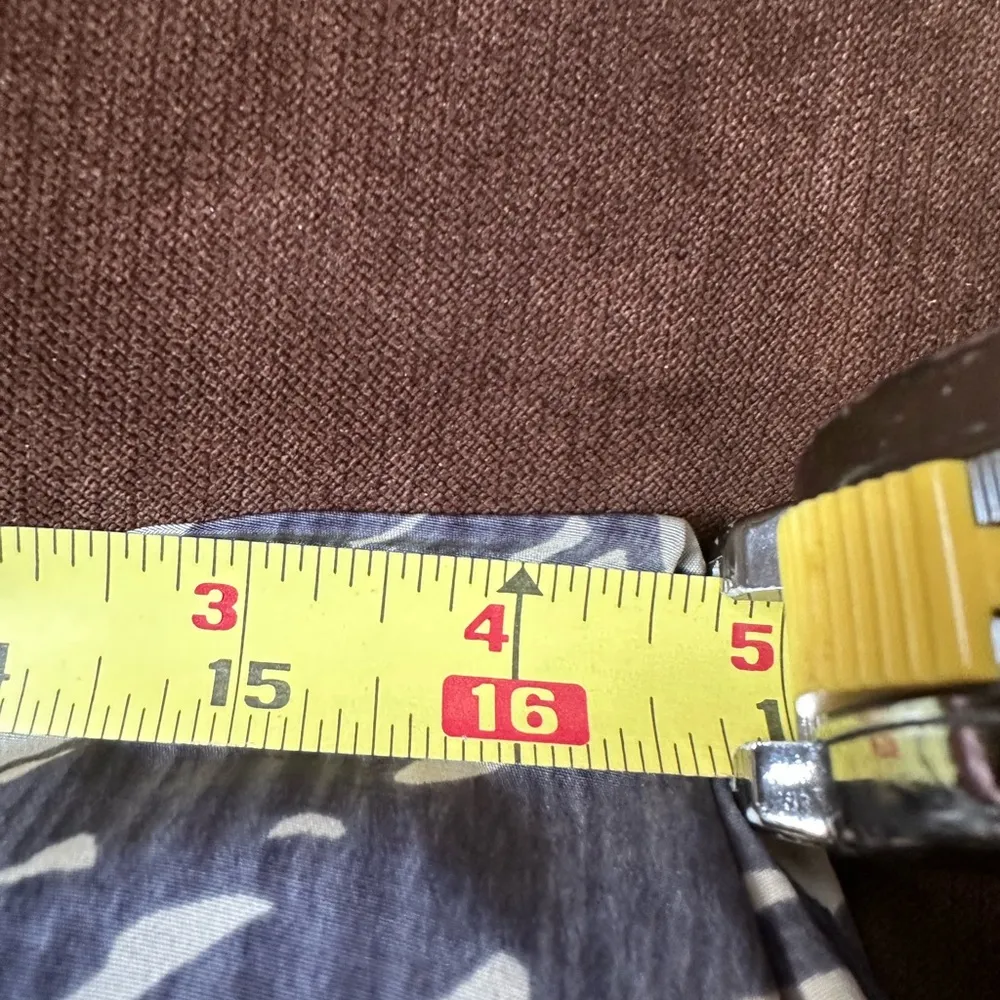 SimplyVera VeraWang Black & Brown/Gray Yellow Ornaments Dress Sz 2 Pull Over. - Image 11