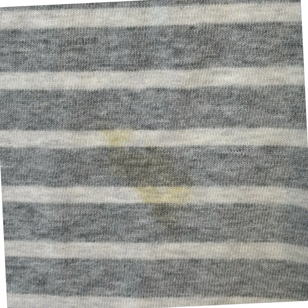 Vineyard Vines Dress Sz S Shirt‎ Gray White Striped Cotton 3/4 Sleeves - Image 6