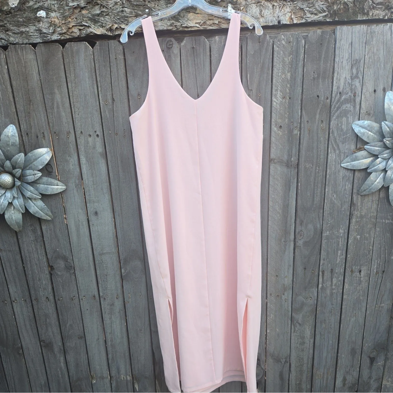 lululemon Silky Feel Fully Lined maxi dress size 10 Pink - Image 5