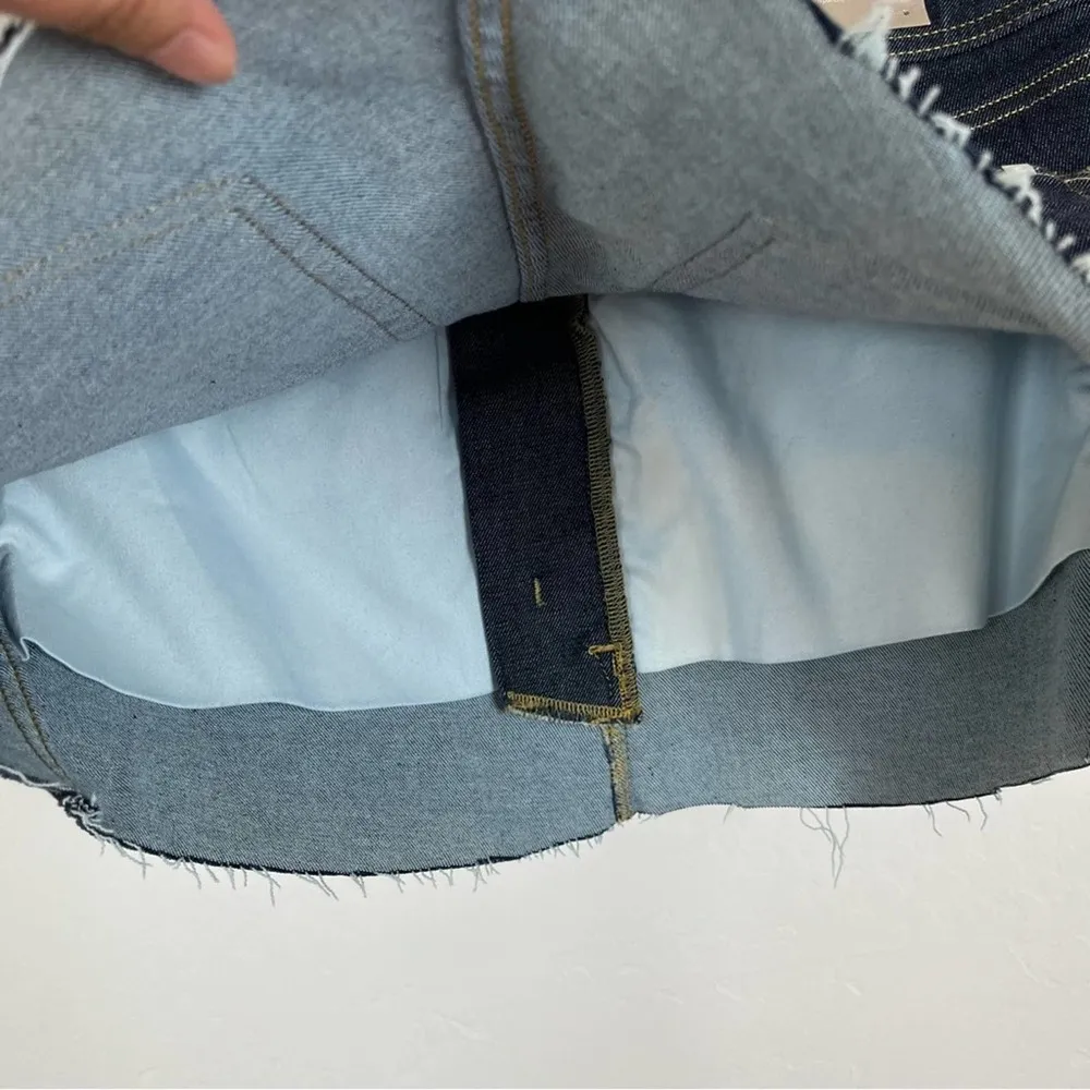 Everlane The Way High Skinny Jean Skirt - Image 6