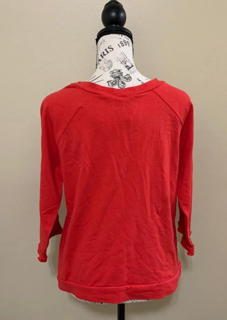 DC Wonder Woman Sequin Red Shirt - Image 7