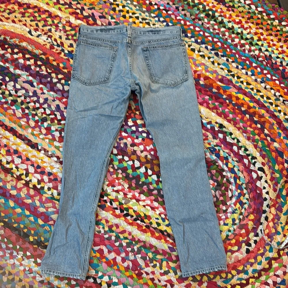 Rag & Bone Beckers Wash Low Rise Distressed Denim Boyfriend Jeans - Image 3