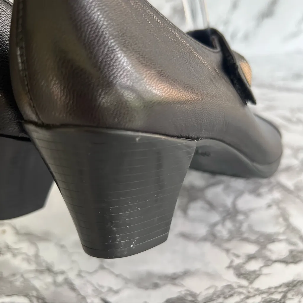 Munro Leann Black Mary Jane Super Slim Pumps 8.5 AAAA narrow - Image 7