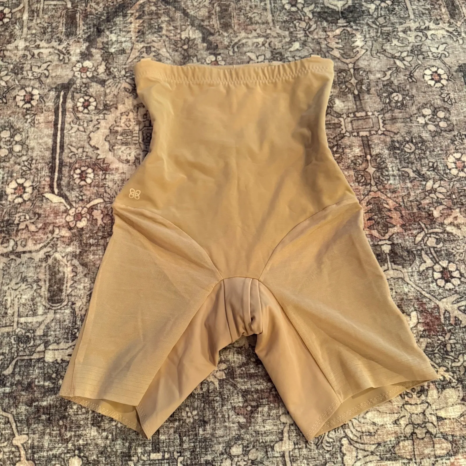 HONEYLOVE Sculpting Short Body Shapewear Sand Nude Size S Tan - Image 2