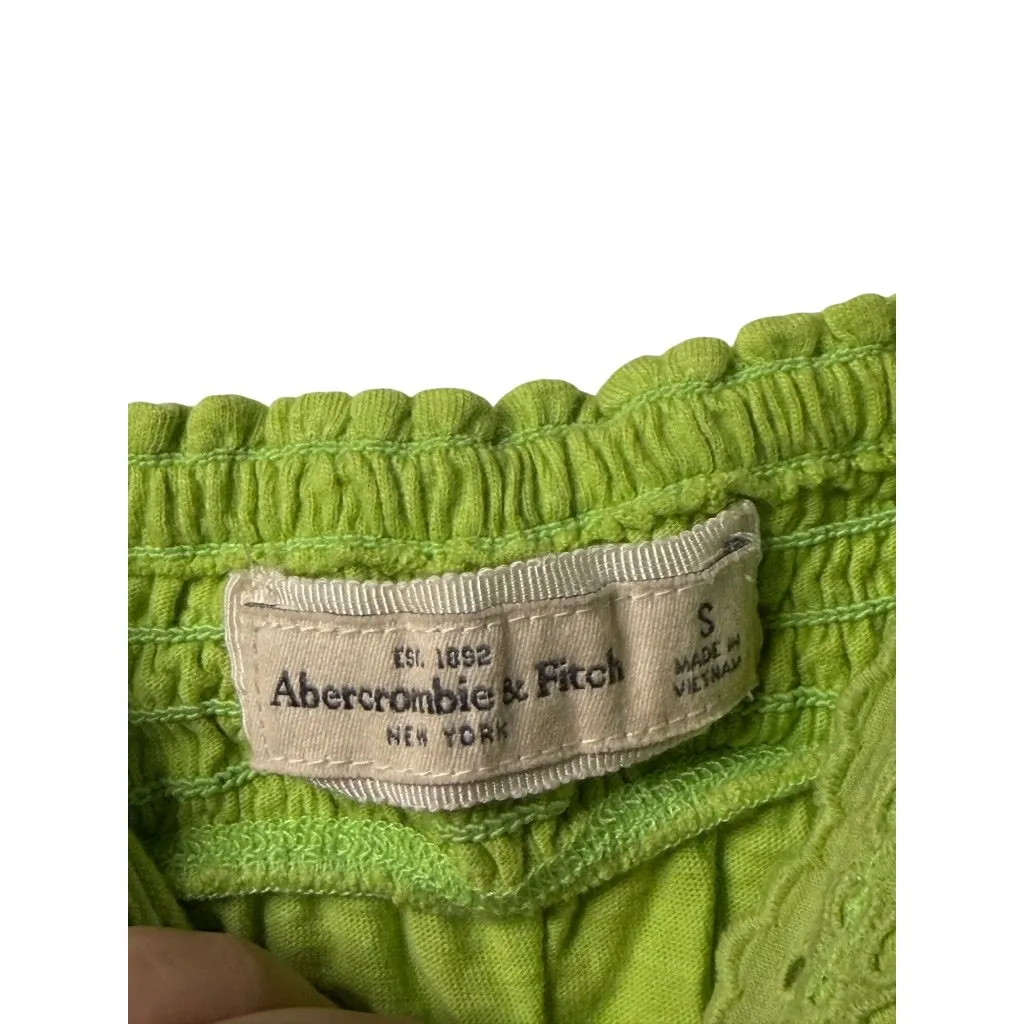 VTG Y2k Abercrombie & Fitch Eyelet Lace Trim Camisole Small Women's Bella Swan - Image 5