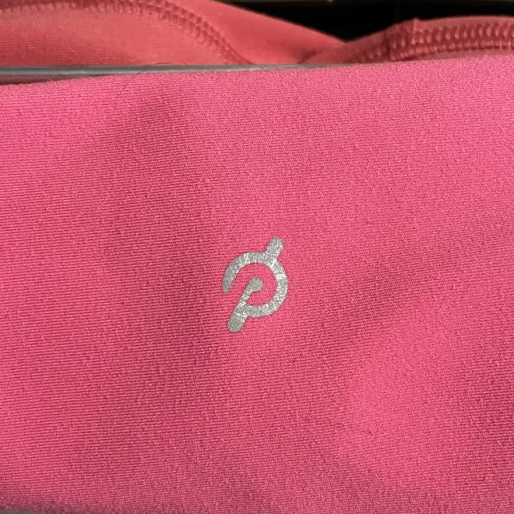 Peloton Two-Tone Pink and Red Leggings - Image 5