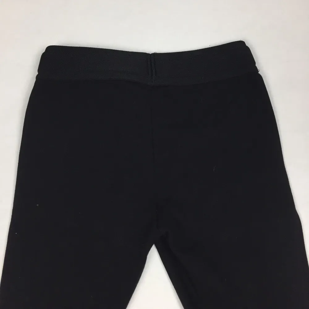 BCBGMaxAzria Side Zipper Pull On‎ Cropped Legging Black Stretchy Casual - Image 4