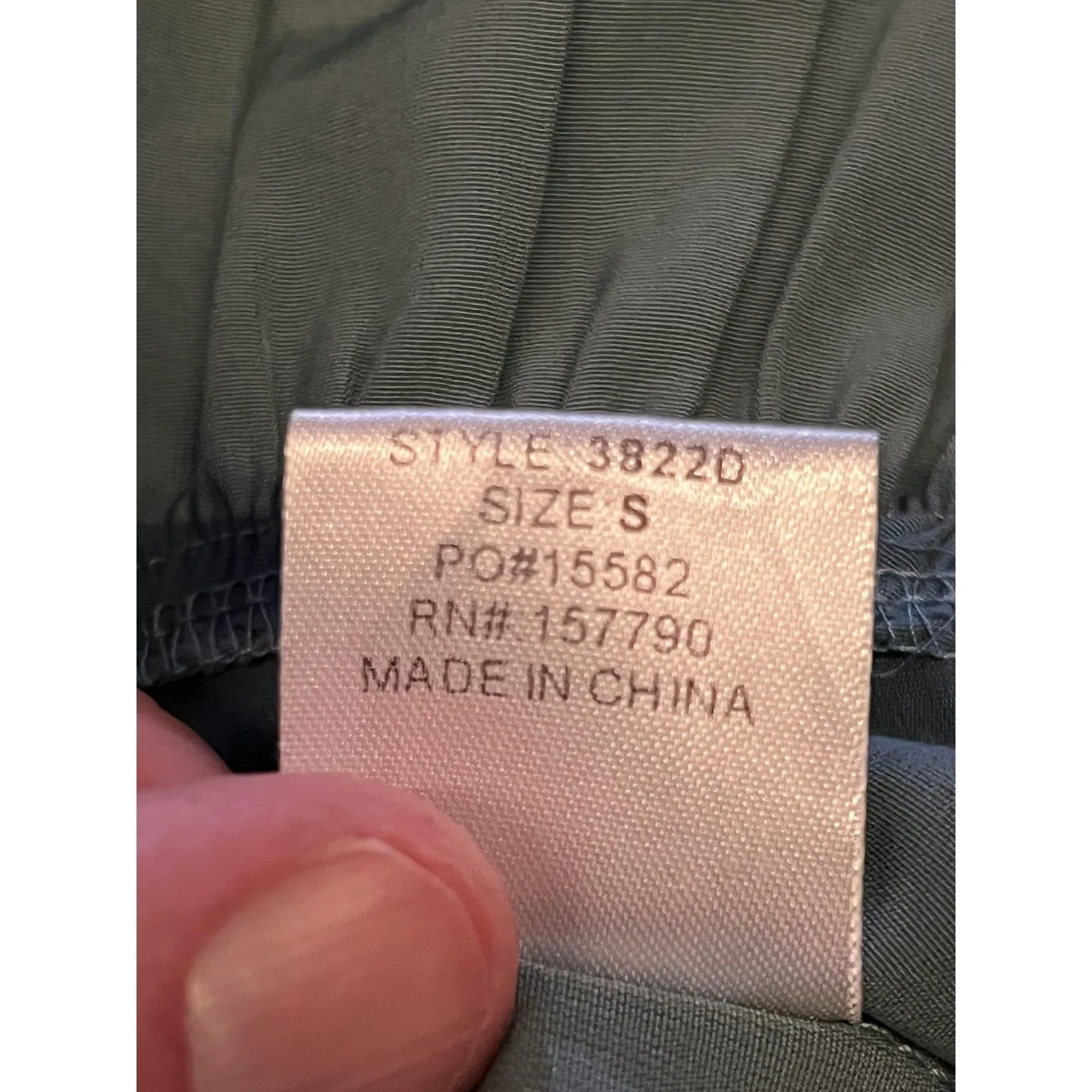 Pinch Dress Womens Small Blue Tiered Babydoll Puff Sleeve Ruffle Hem 3822D - Image 12