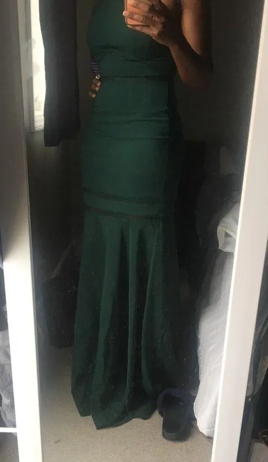 Formal illusion mermaid gown - Image 3