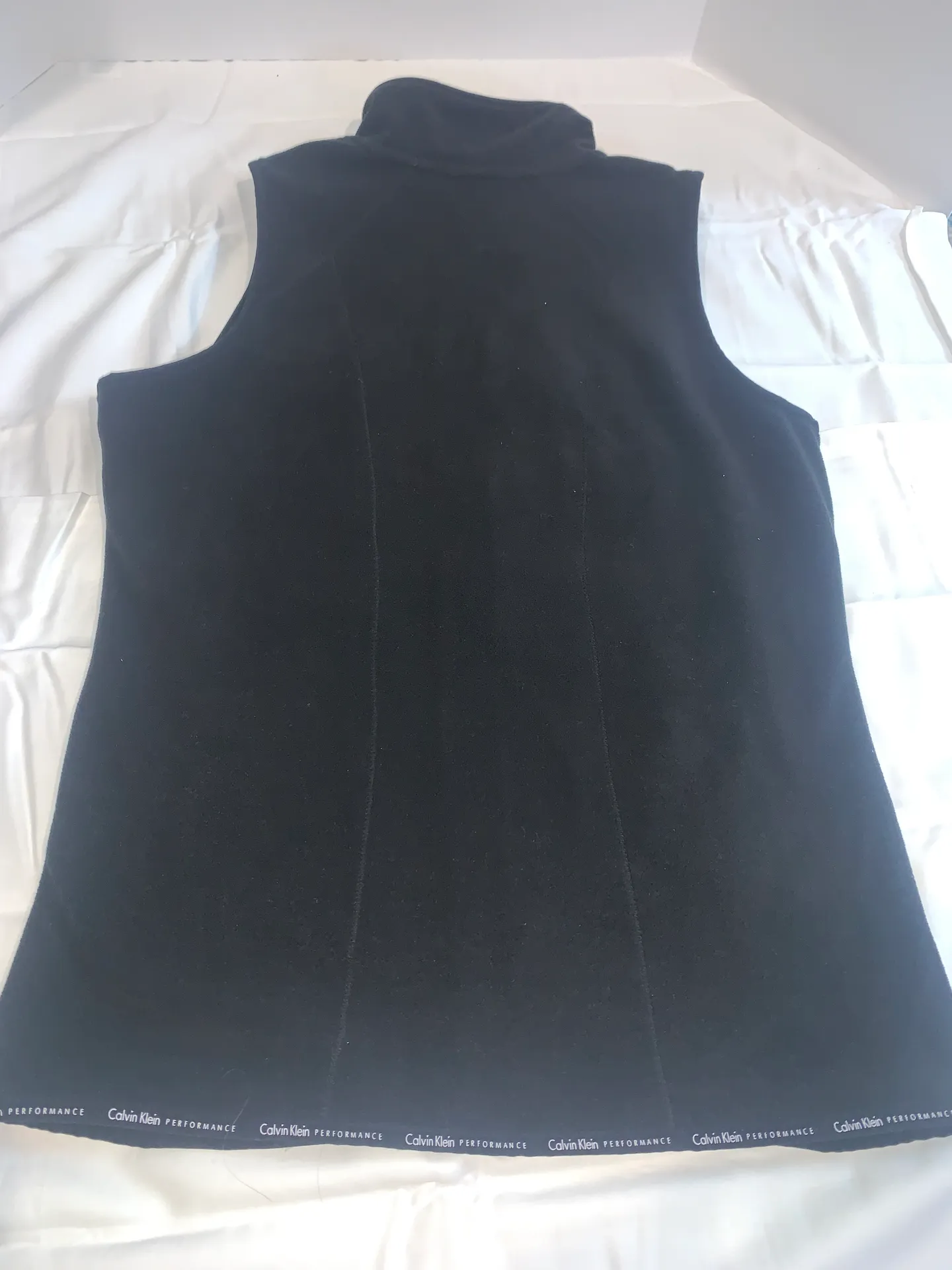 Calvin Klein Black  Fleece Vest - Image 2