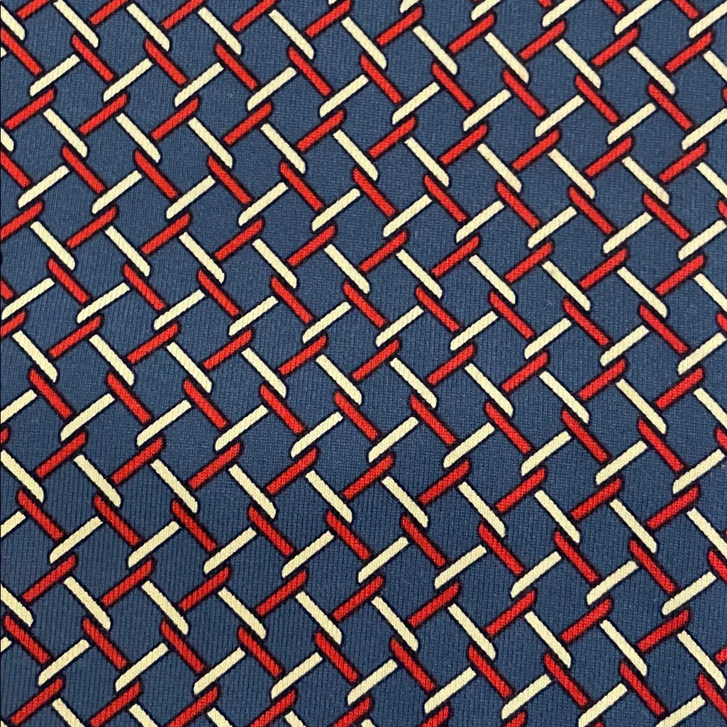 J. McLaughlin Catalina Cloth Newport Travel Pants Womens Small Blue Geometric - Image 13