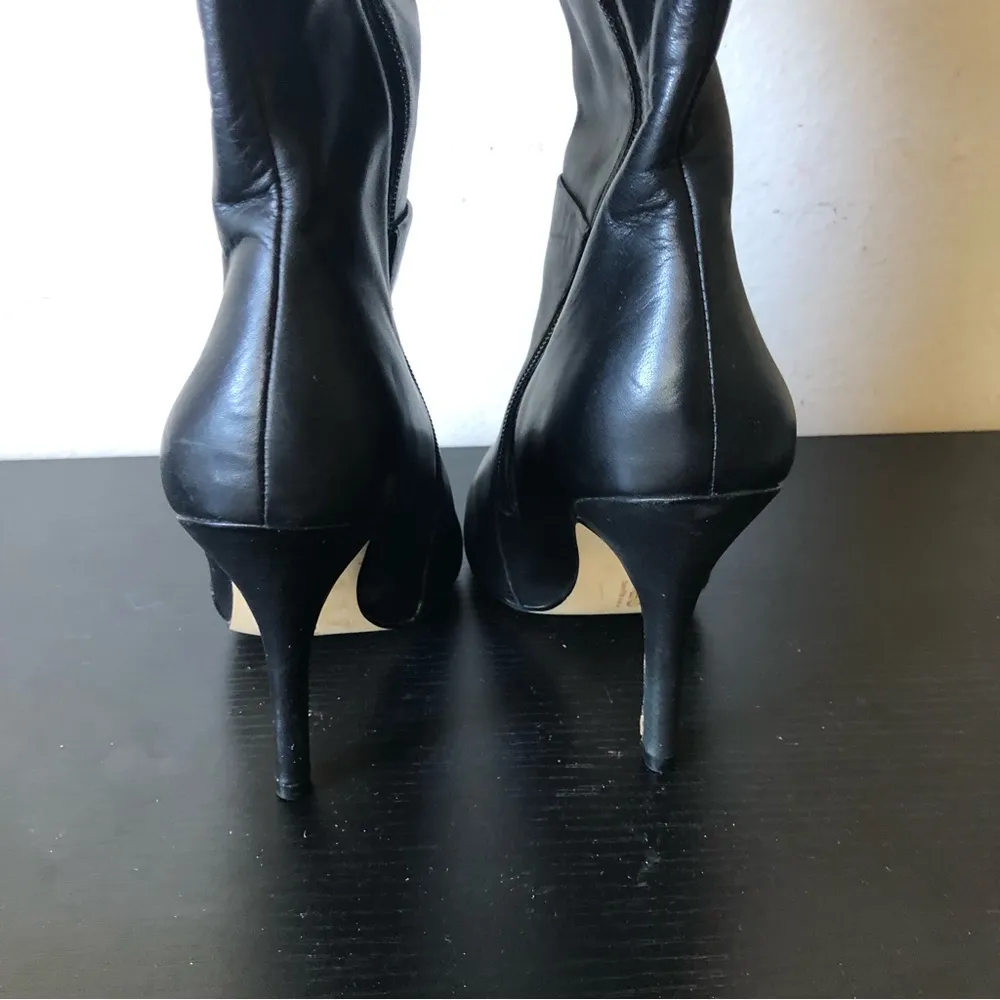 New Sak’s Fifth Avenue Leather Boots - Image 13