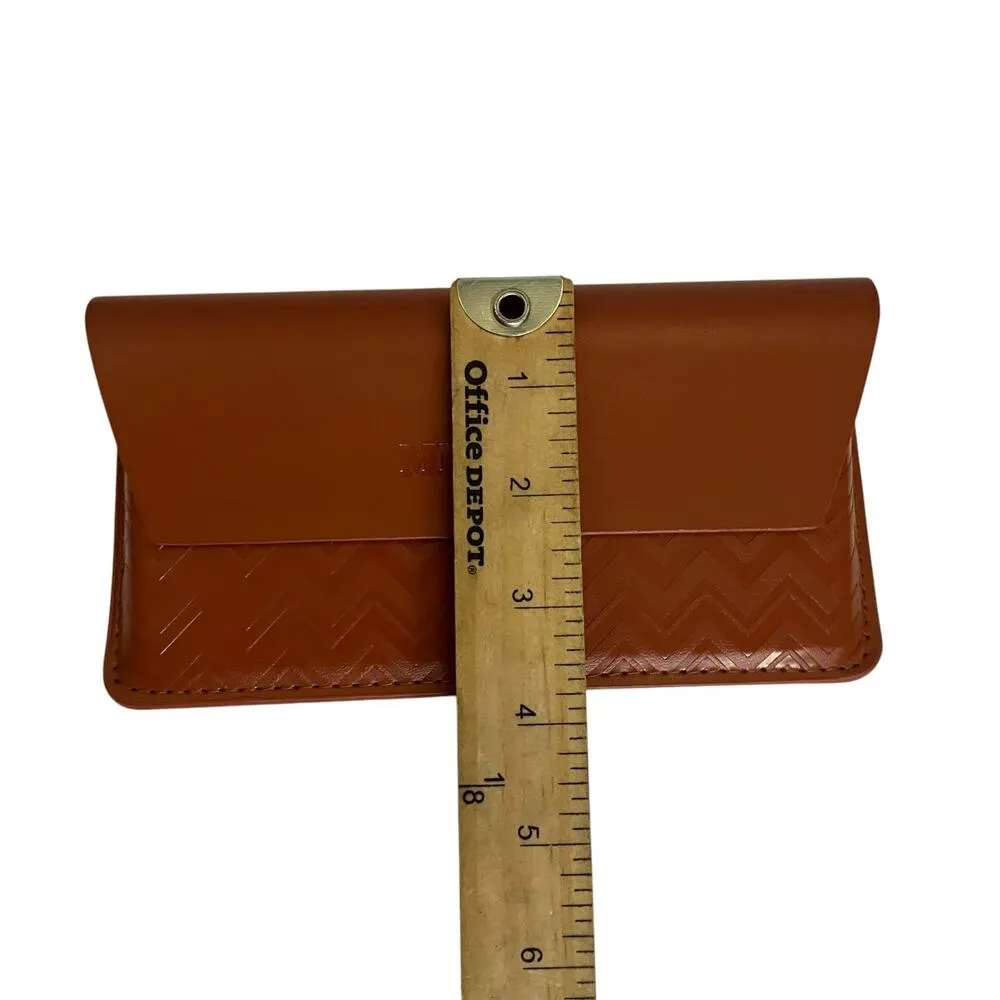 Missoni Brown Leather Sunglasses Case - Image 4