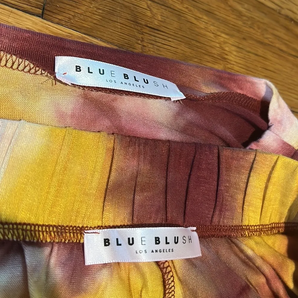 Blue Blush 2-Piece Tie-Dyed Jogger Set - Image 12