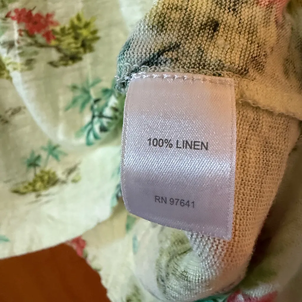 J. Jill Love Linen Short Sleeve Tee T - Image 7