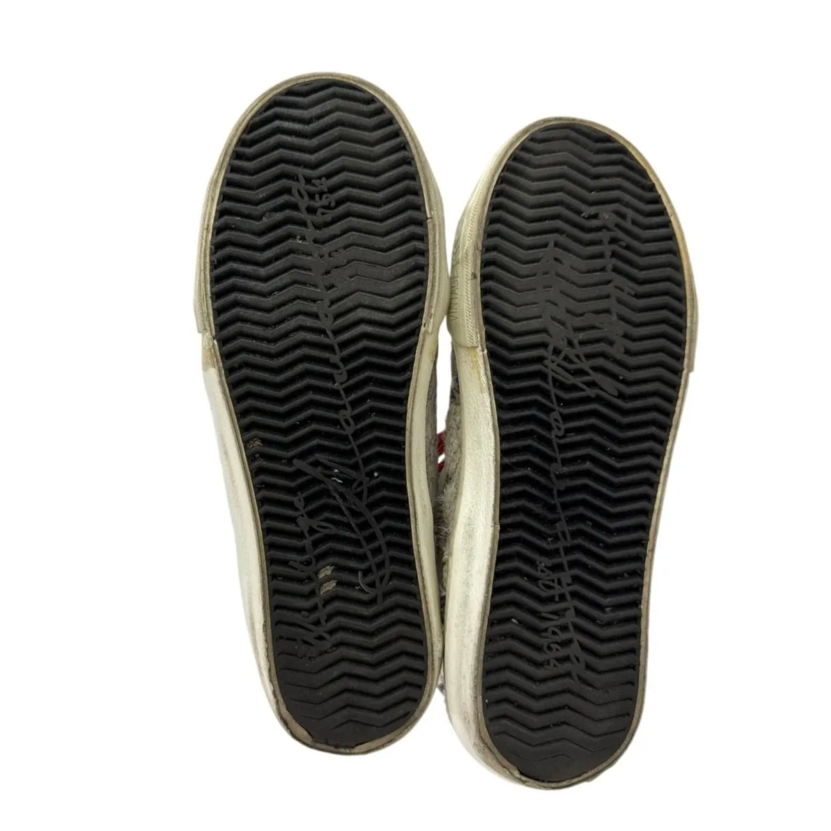 Vintage Havana Women's White Red High Top Trainers Athletic Sneakers Shoes Sz 6 - Image 4