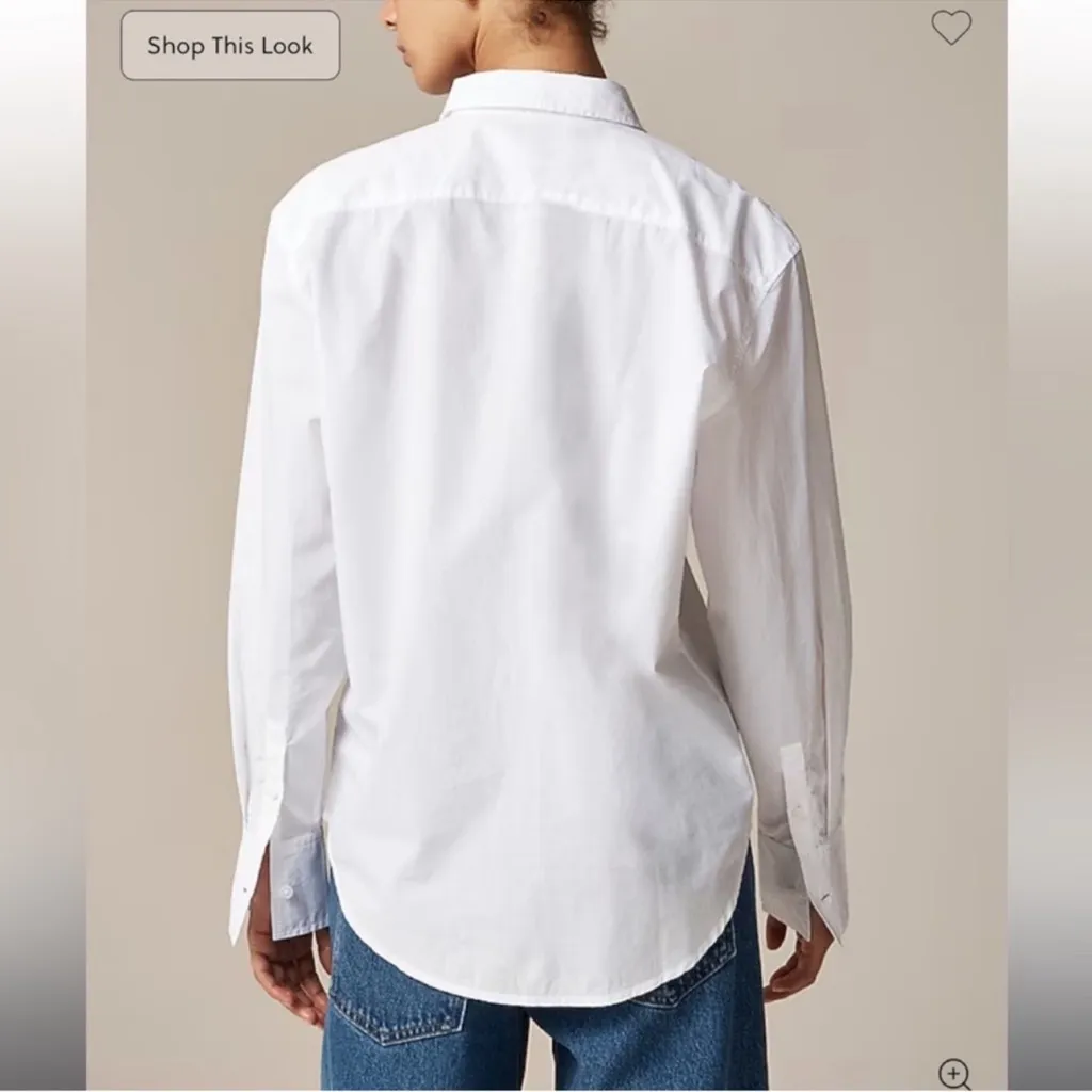 J.Crew Garçon classic shirt in cotton poplin - Image 2